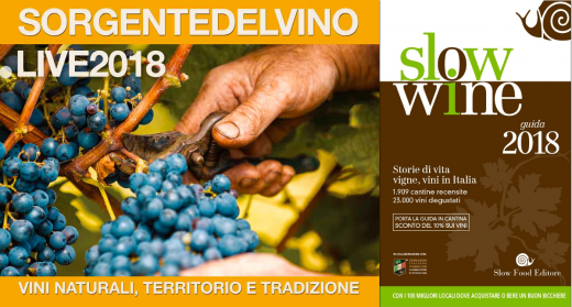 Sorgente del Vino live Slow Wine 2018